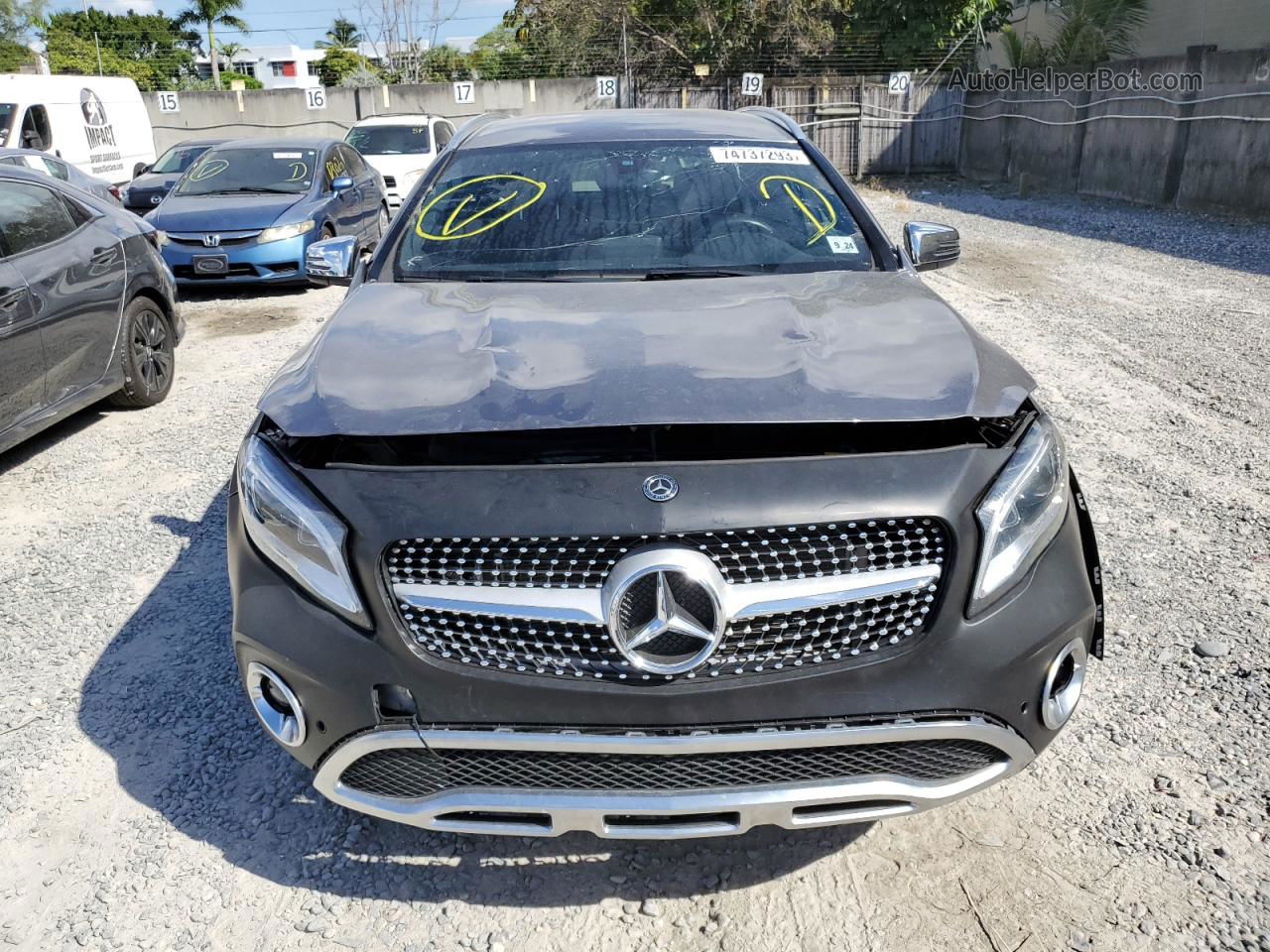 2019 Mercedes-benz Gla 250 4matic Gray vin: WDCTG4GB9KJ640481