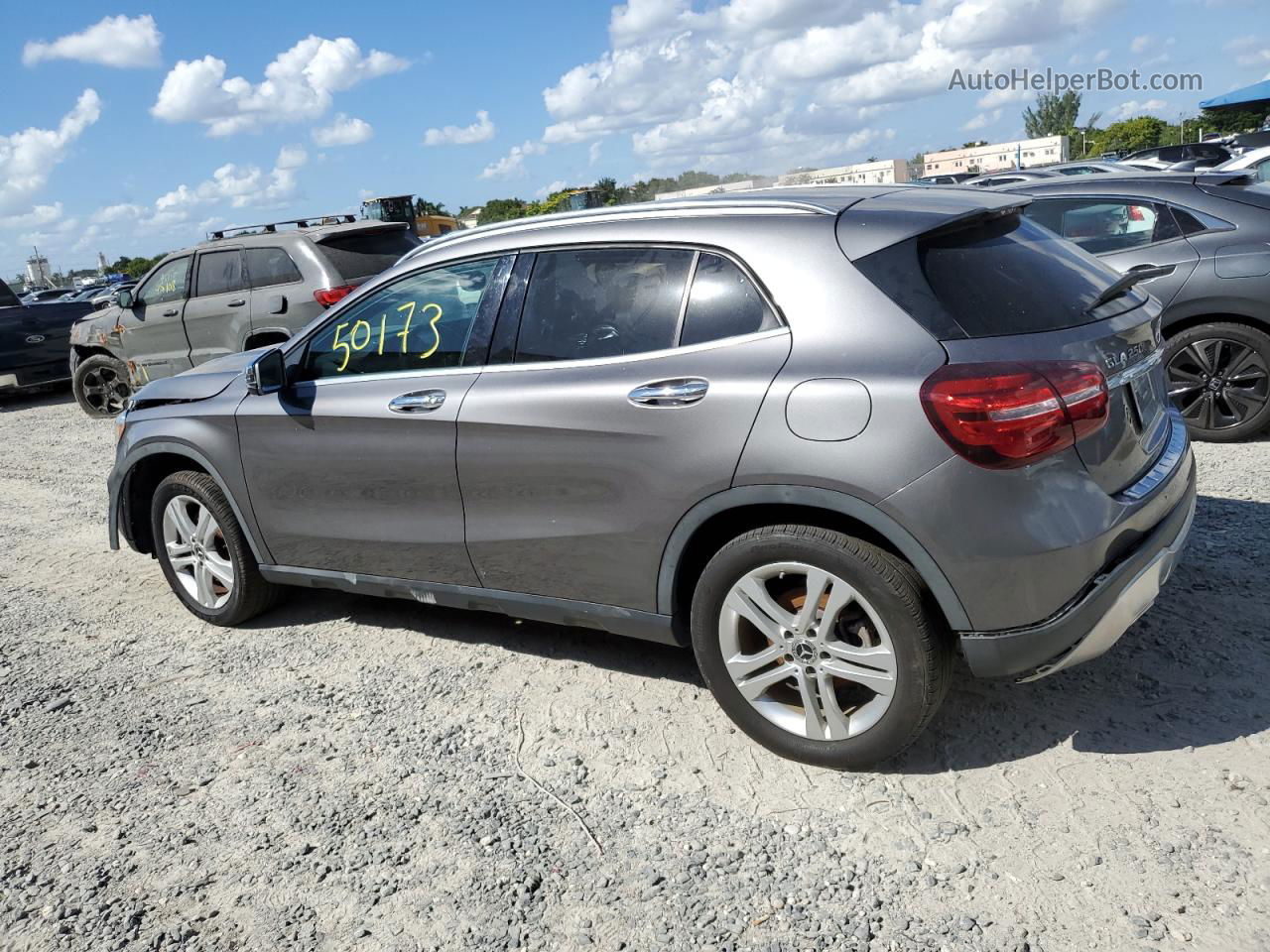 2019 Mercedes-benz Gla 250 4matic Серый vin: WDCTG4GB9KJ640481