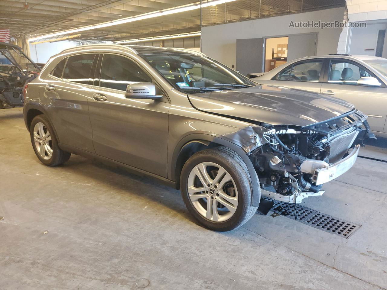 2019 Mercedes-benz Gla 250 4matic Серый vin: WDCTG4GB9KJ641579