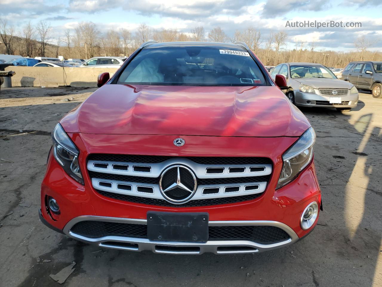 2019 Mercedes-benz Gla 250 4matic Red vin: WDCTG4GB9KU003914