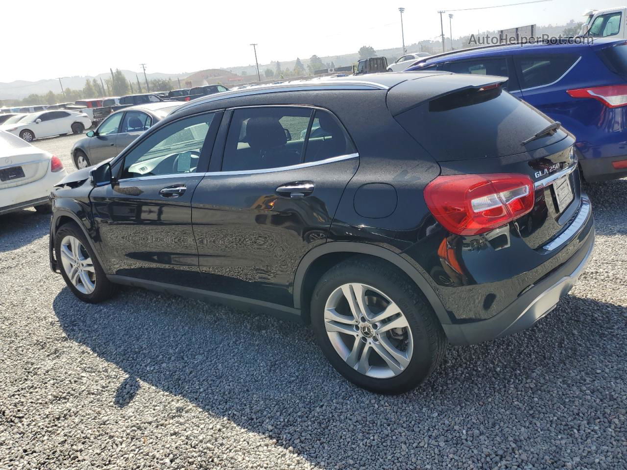 2019 Mercedes-benz Gla 250 4matic Black vin: WDCTG4GB9KU007171