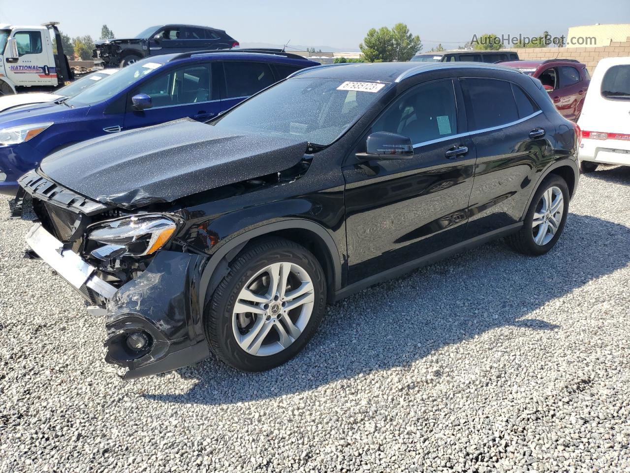 2019 Mercedes-benz Gla 250 4matic Black vin: WDCTG4GB9KU007171