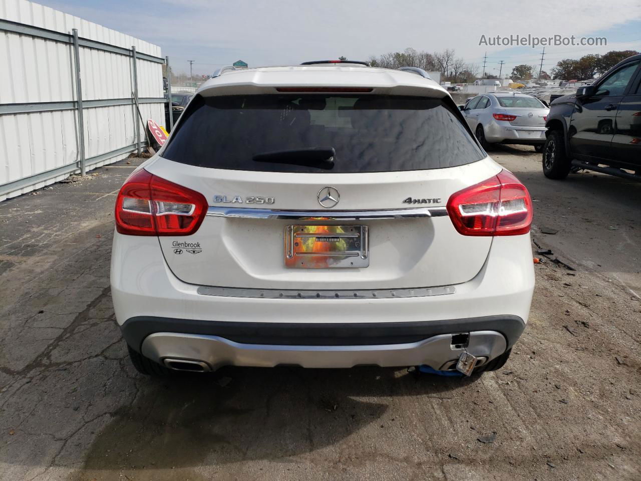 2019 Mercedes-benz Gla 250 4matic White vin: WDCTG4GB9KU017392