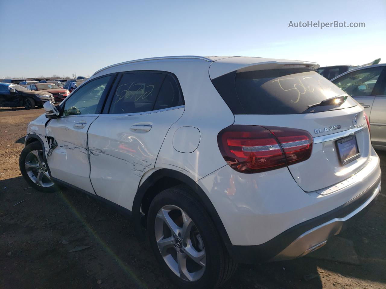 2019 Mercedes-benz Gla 250 4matic White vin: WDCTG4GBXKJ584051