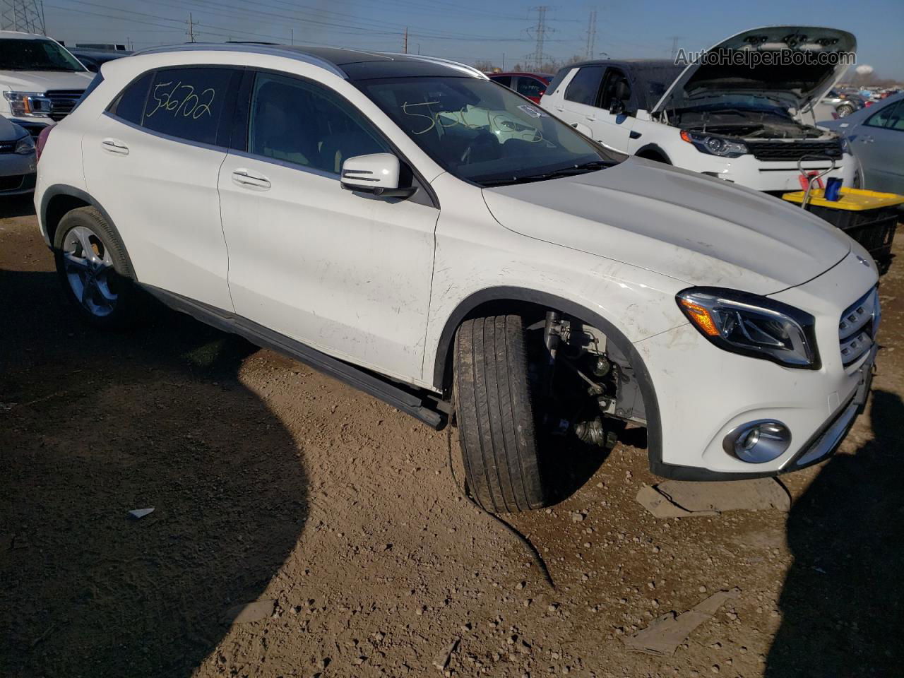 2019 Mercedes-benz Gla 250 4matic White vin: WDCTG4GBXKJ584051