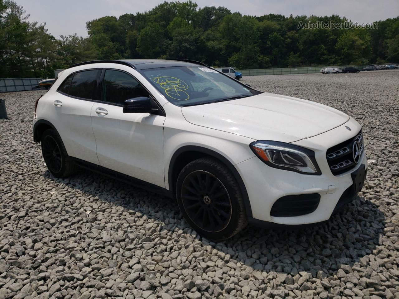 2019 Mercedes-benz Gla 250 4matic Белый vin: WDCTG4GBXKJ586608