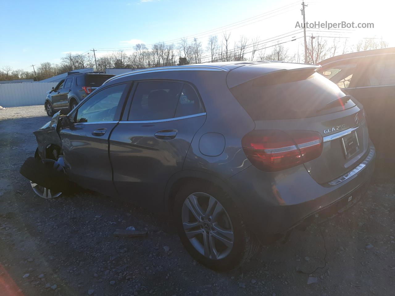 2019 Mercedes-benz Gla 250 4matic Charcoal vin: WDCTG4GBXKJ645706