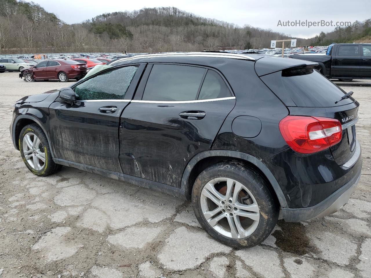 2019 Mercedes-benz Gla 250 4matic Black vin: WDCTG4GBXKU012914