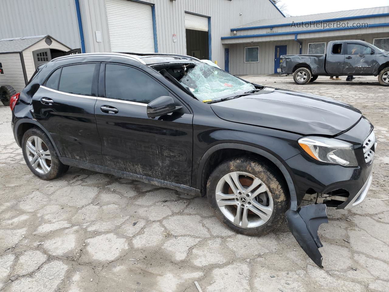 2019 Mercedes-benz Gla 250 4matic Black vin: WDCTG4GBXKU012914