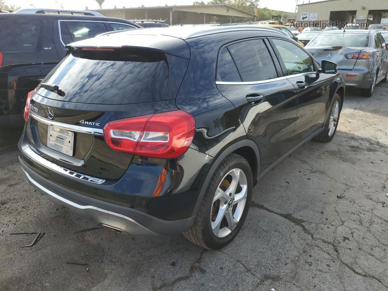 2019 Mercedes-benz Gla 250 4matic Black vin: WDCTG4GBXKU017269