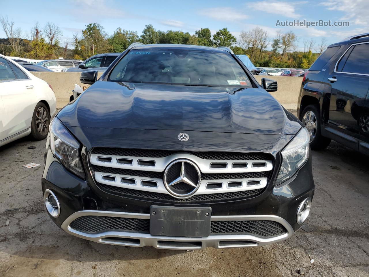 2019 Mercedes-benz Gla 250 4matic Черный vin: WDCTG4GBXKU017269