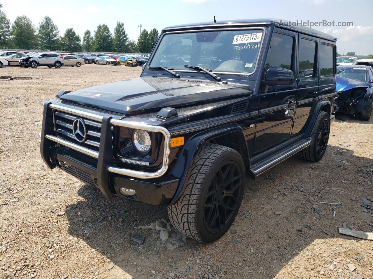 2014 Mercedes-benz G 550 Black vin: WDCYC3HF0EX217898