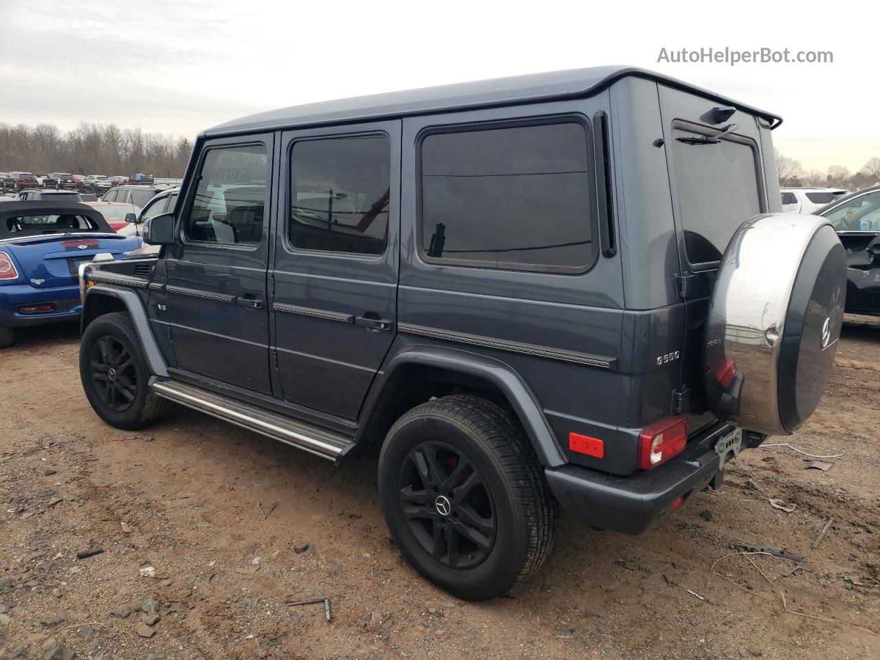 2014 Mercedes-benz G 550 Gray vin: WDCYC3HF4EX218584