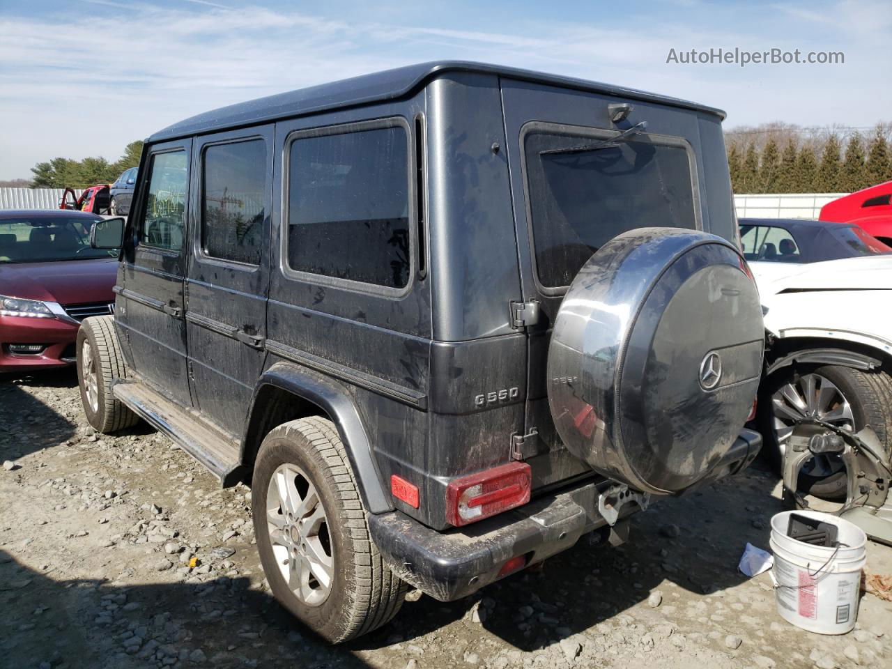 2014 Mercedes-benz G 550 Угольный vin: WDCYC3HF5EX215760