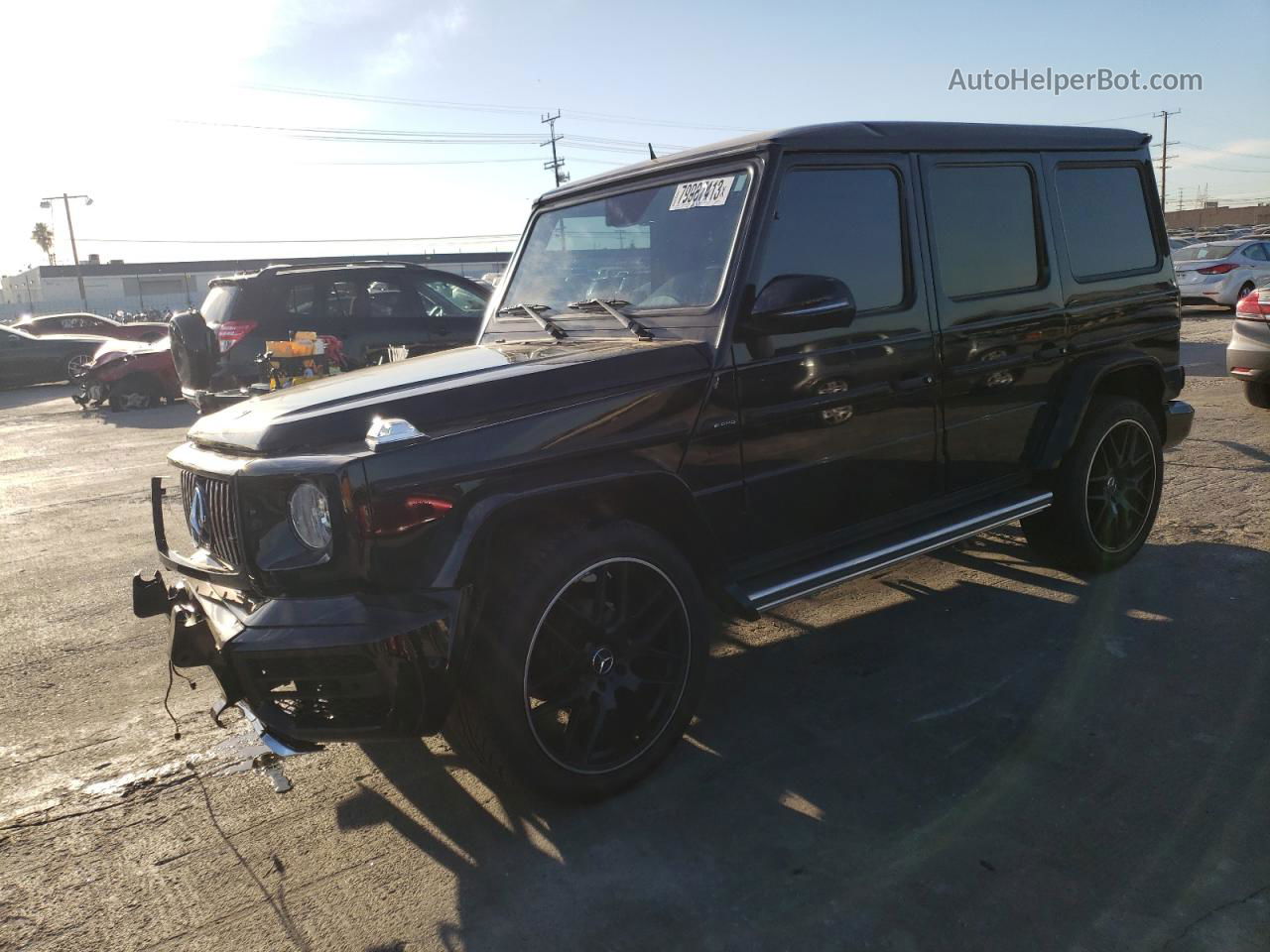 2014 Mercedes-benz G 550 Black vin: WDCYC3HF7EX227702