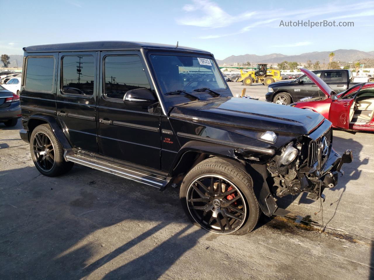 2014 Mercedes-benz G 550 Черный vin: WDCYC3HF7EX227702