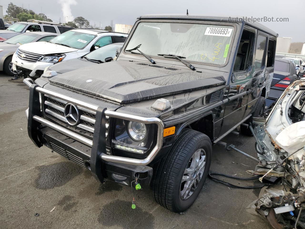 2014 Mercedes-benz G 550 Black vin: WDCYC3HF9EX226261