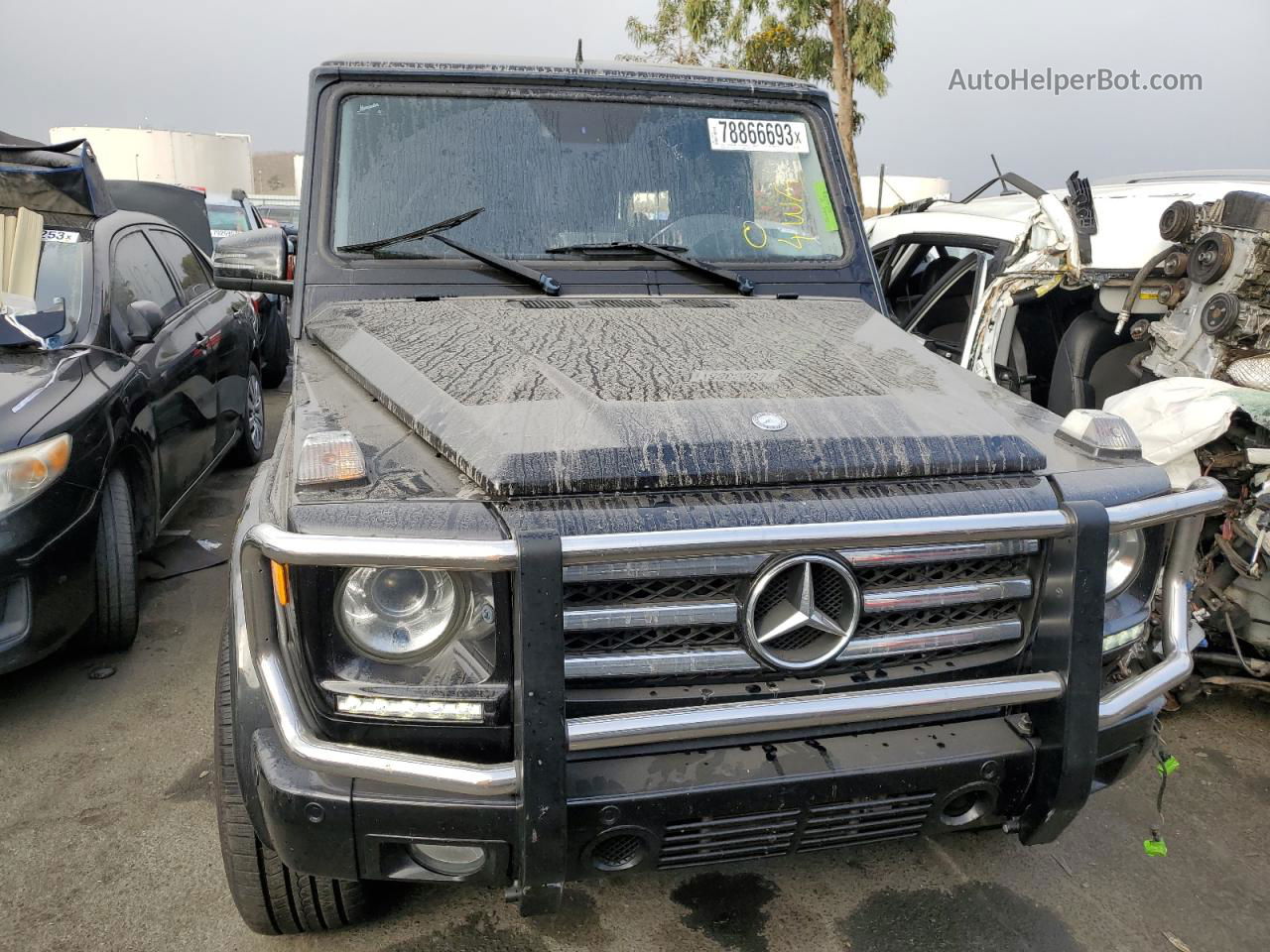 2014 Mercedes-benz G 550 Черный vin: WDCYC3HF9EX226261