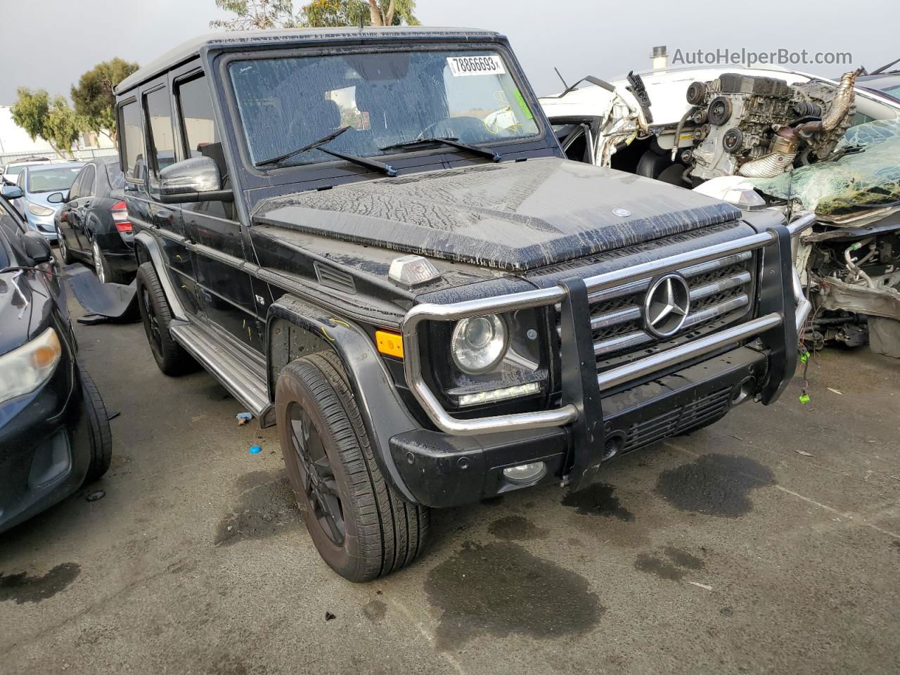 2014 Mercedes-benz G 550 Black vin: WDCYC3HF9EX226261