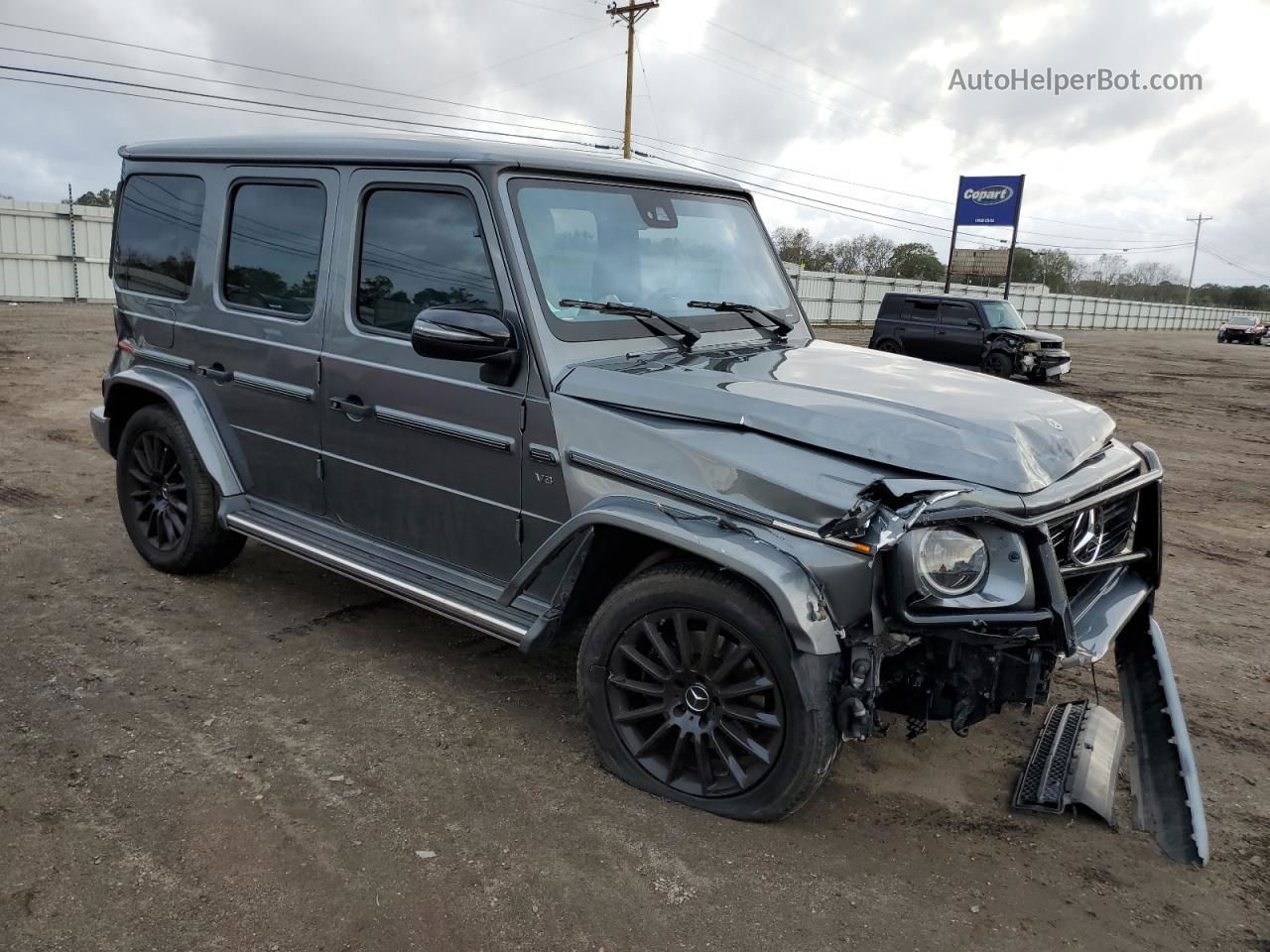 2019 Mercedes-benz G 550 Gray vin: WDCYC6BJ3KX311980