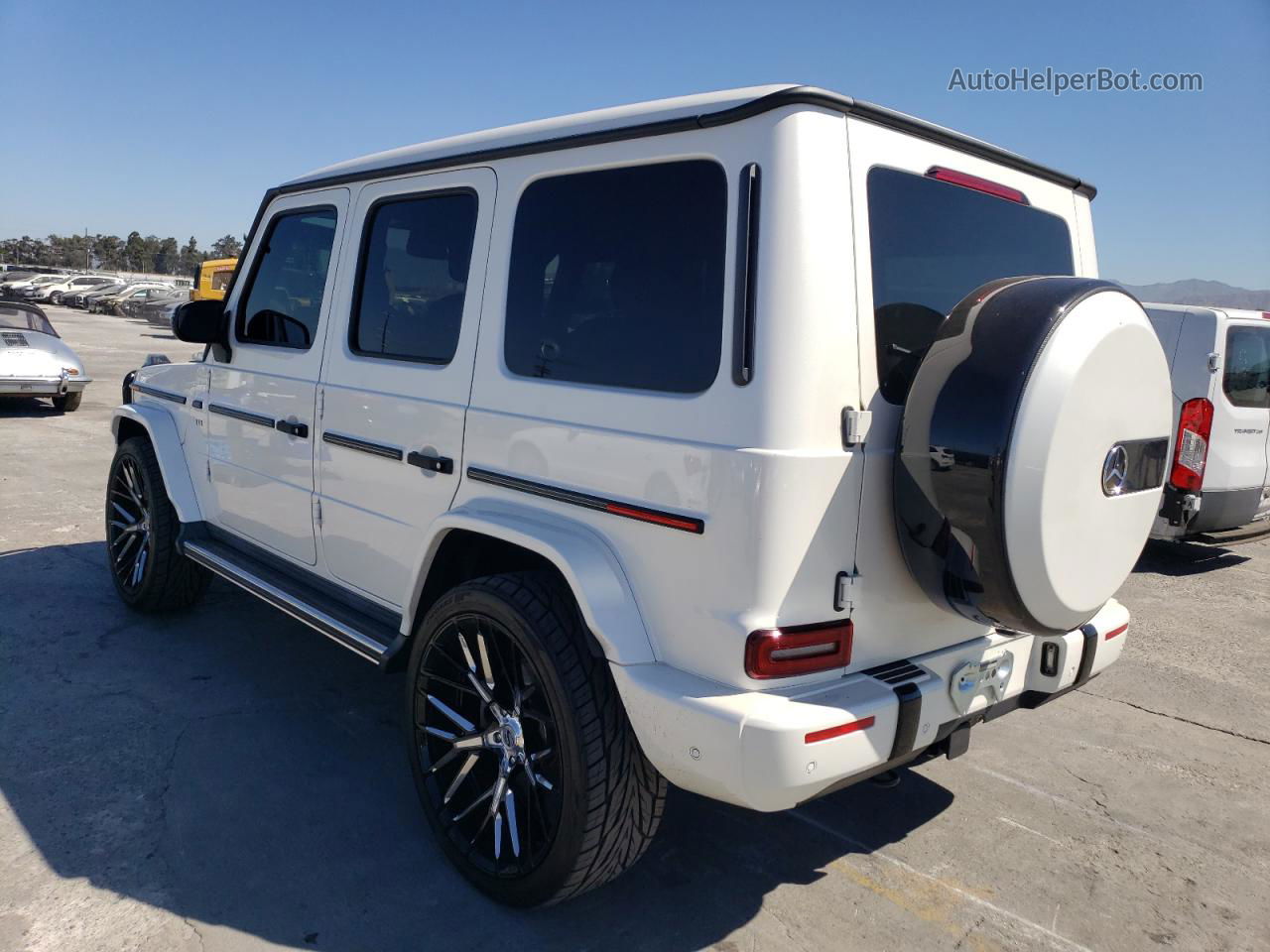 2019 Mercedes-benz G 550 White vin: WDCYC6BJ5KX329722