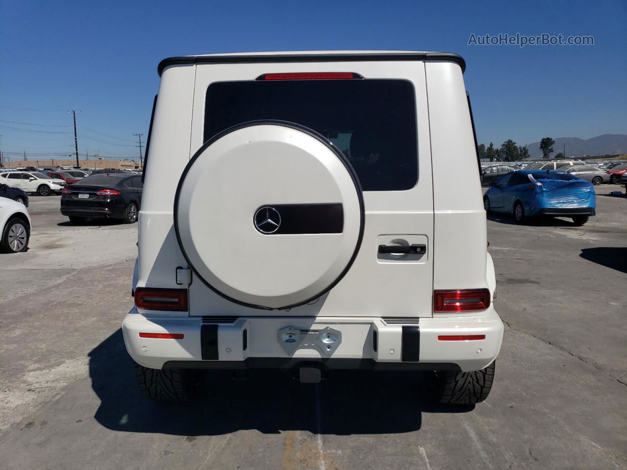 2019 Mercedes-benz G 550 White vin: WDCYC6BJ5KX329722