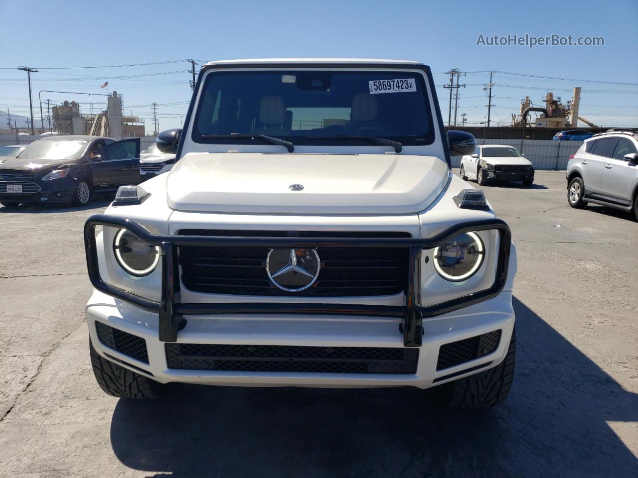 2019 Mercedes-benz G 550 White vin: WDCYC6BJ5KX329722