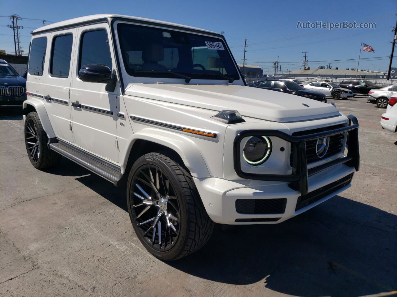 2019 Mercedes-benz G 550 White vin: WDCYC6BJ5KX329722