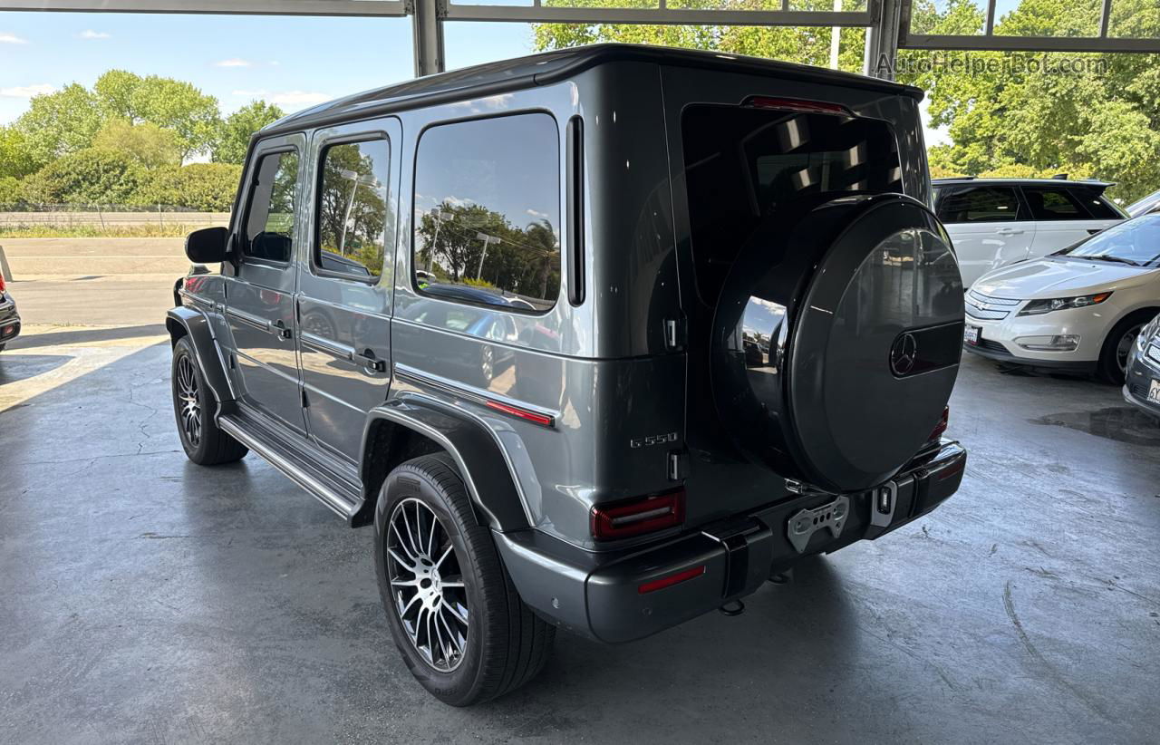 2019 Mercedes-benz G 550 Gray vin: WDCYC6BJ7KX324831