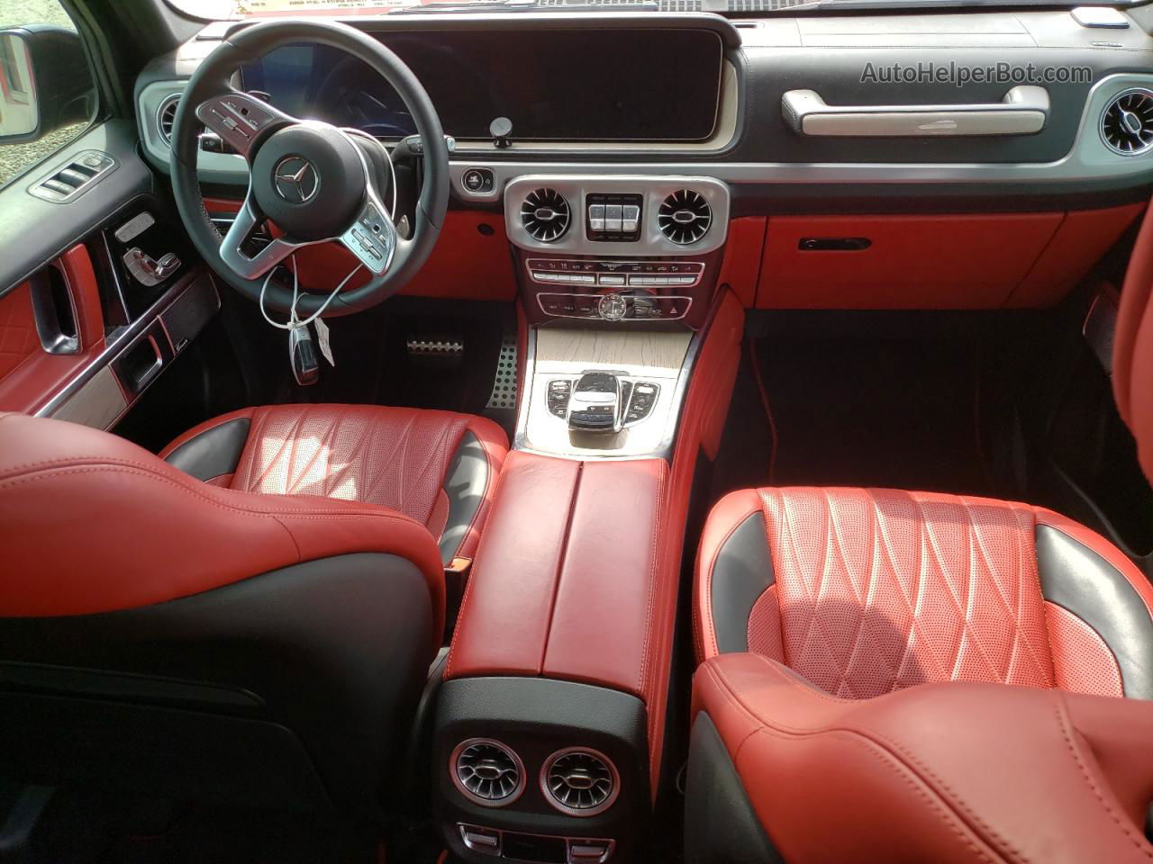 2019 Mercedes-benz G 550 Red vin: WDCYC6BJ9KX330498