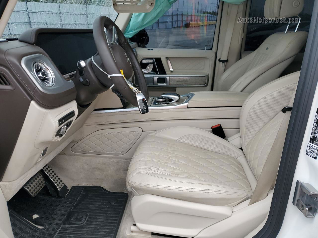 2019 Mercedes-benz G 550 White vin: WDCYC6BJXKX325410