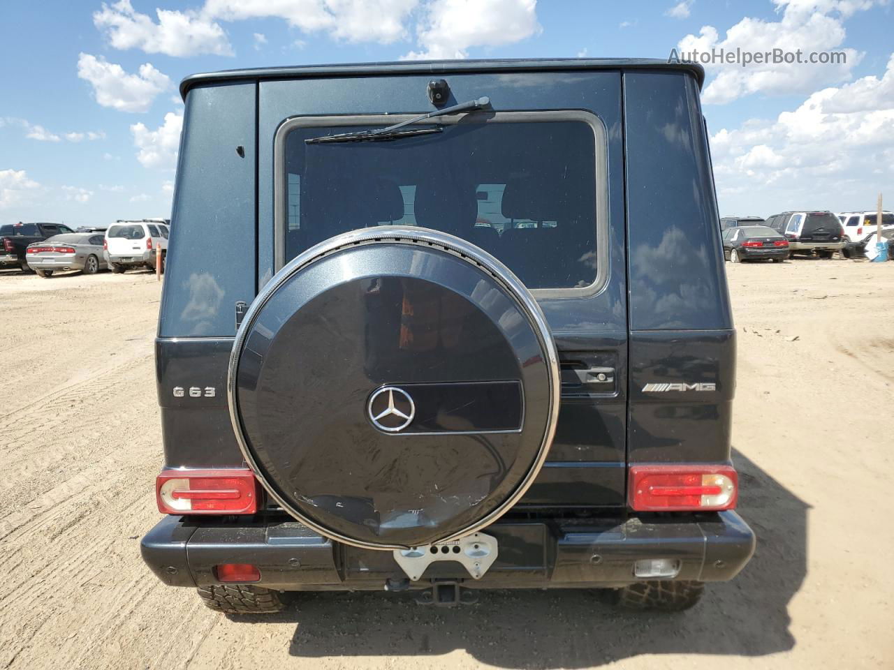 2014 Mercedes-benz G 63 Amg Черный vin: WDCYC7DF1EX220595