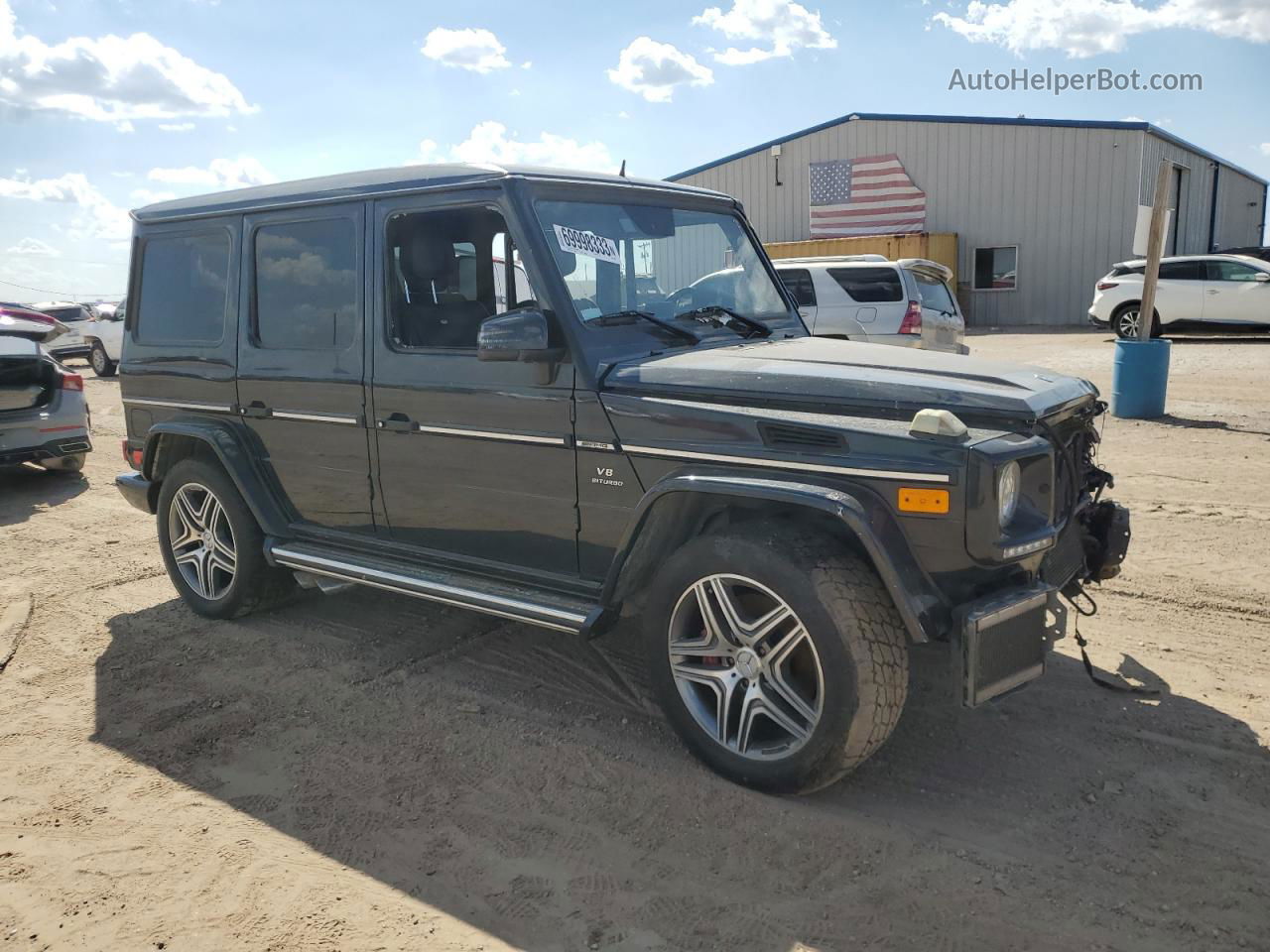 2014 Mercedes-benz G 63 Amg Black vin: WDCYC7DF1EX220595