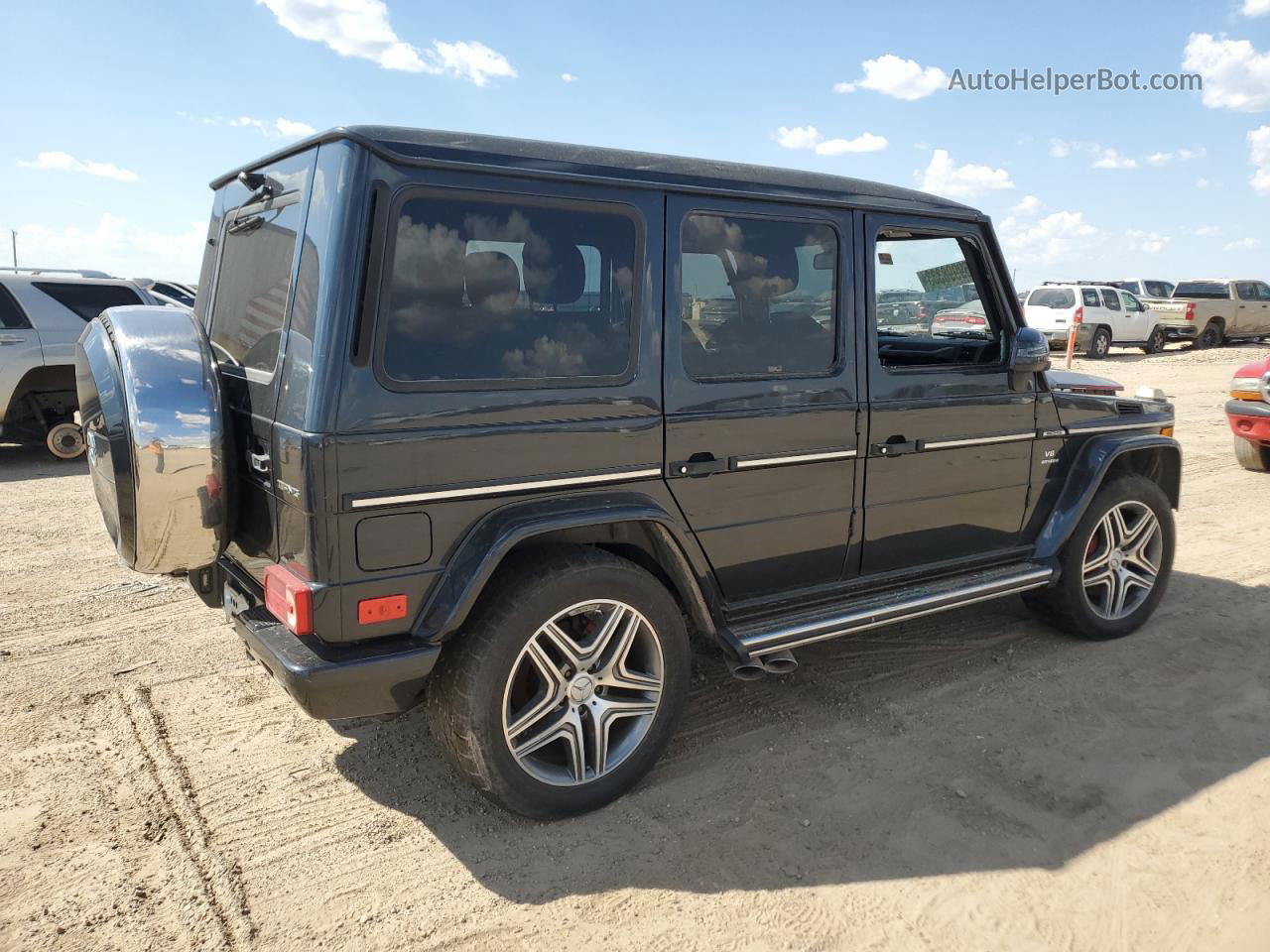 2014 Mercedes-benz G 63 Amg Черный vin: WDCYC7DF1EX220595