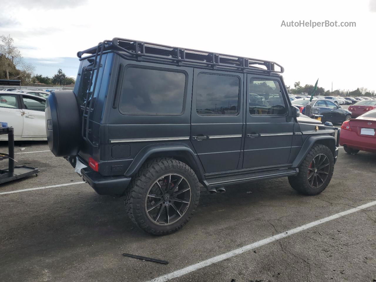 2014 Mercedes-benz G 63 Amg Black vin: WDCYC7DF2EX223652