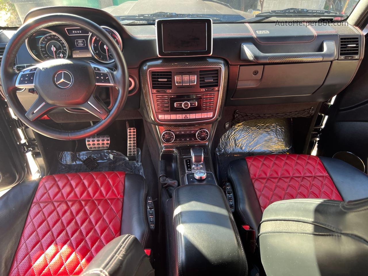 2014 Mercedes-benz G 63 Amg Черный vin: WDCYC7DF2EX223652