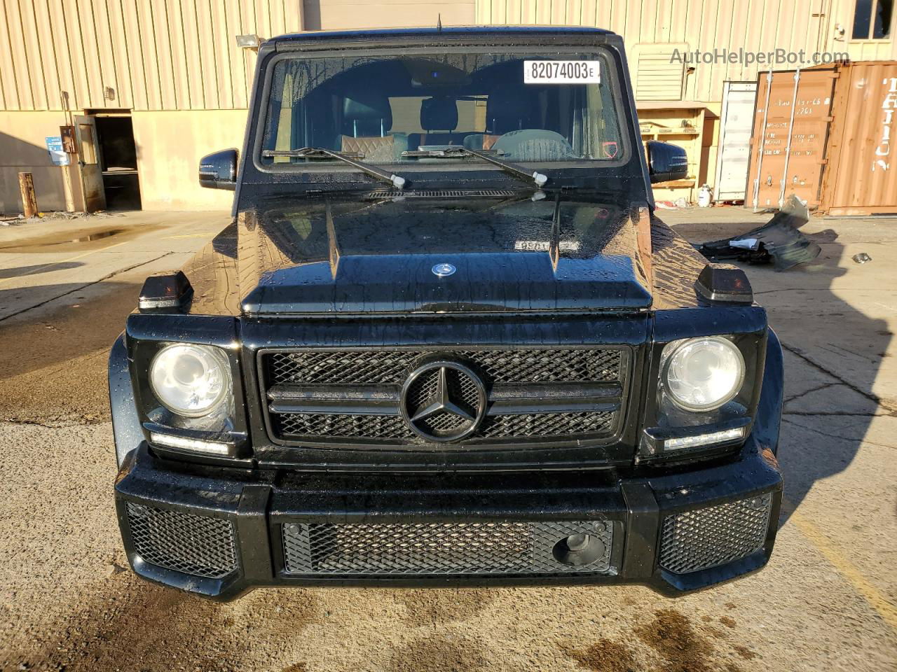 2014 Mercedes-benz G 63 Amg Black vin: WDCYC7DF4EX224320