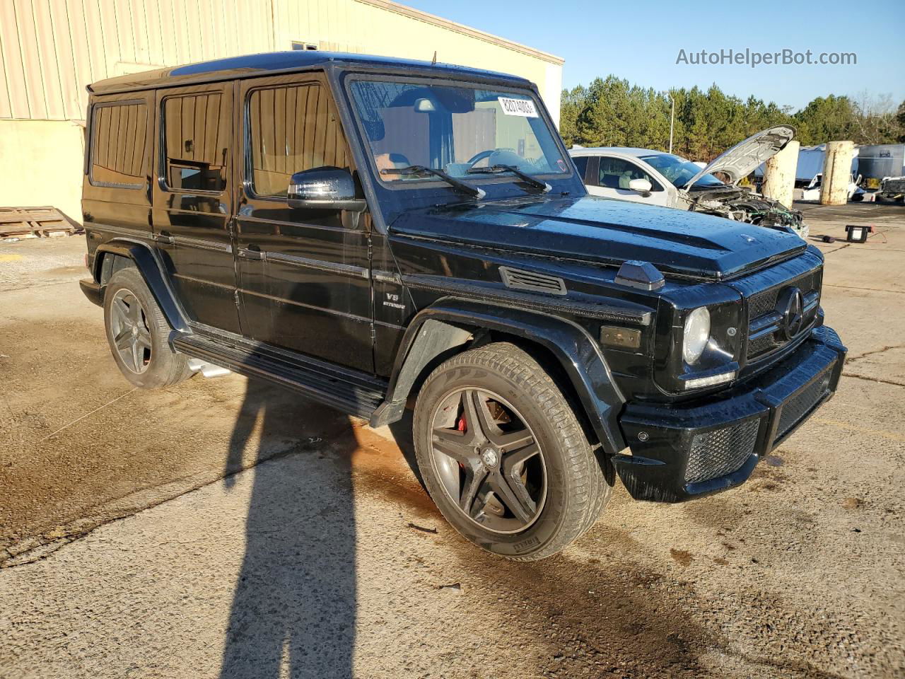 2014 Mercedes-benz G 63 Amg Black vin: WDCYC7DF4EX224320