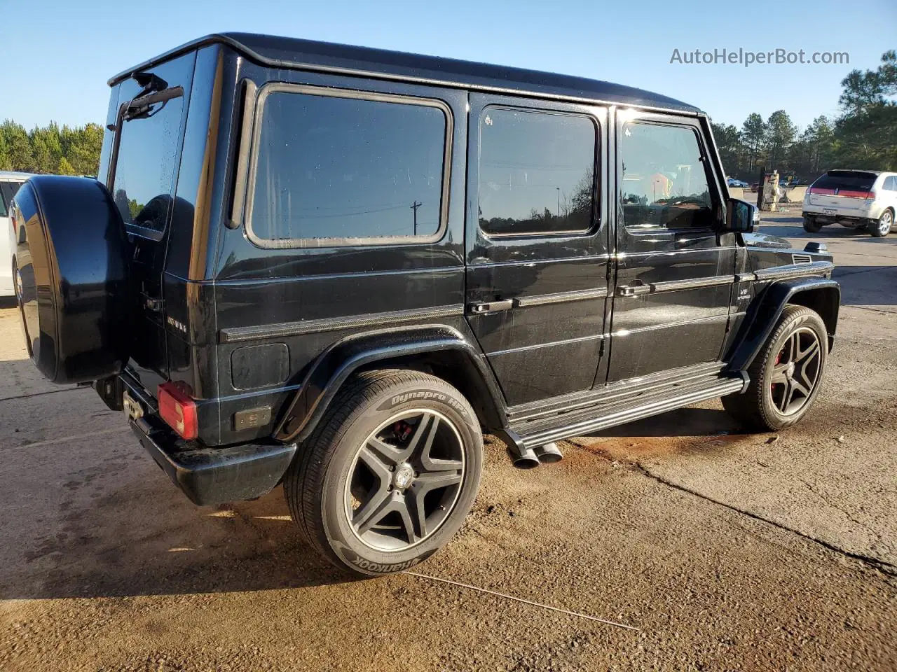 2014 Mercedes-benz G 63 Amg Черный vin: WDCYC7DF4EX224320