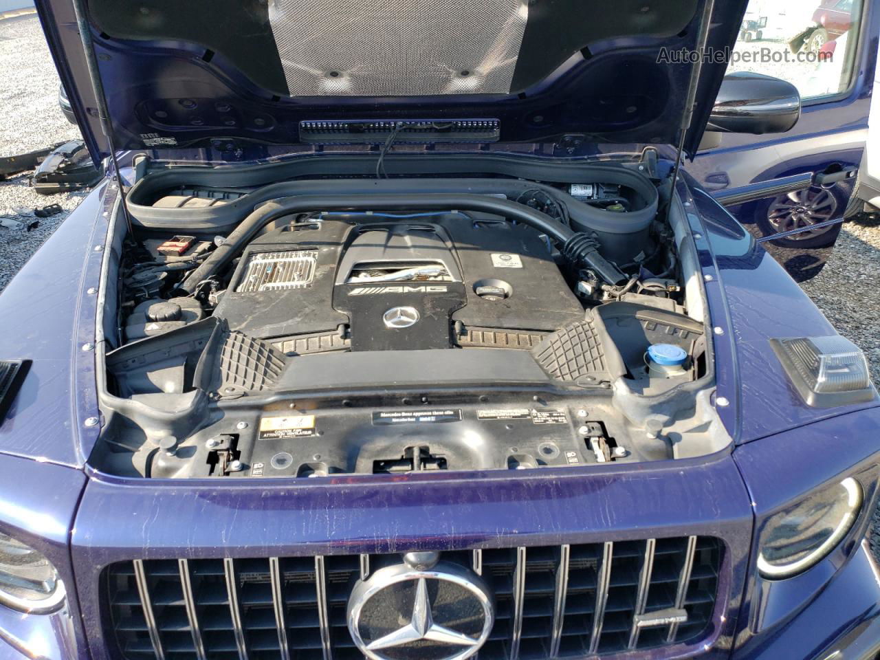 2019 Mercedes-benz G 63 Amg Blue vin: WDCYC7HJ0KX319225