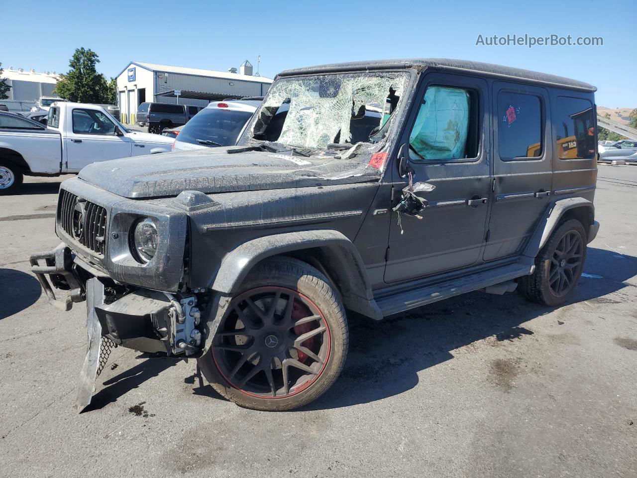 2019 Mercedes-benz G 63 Amg Черный vin: WDCYC7HJ3KX308381