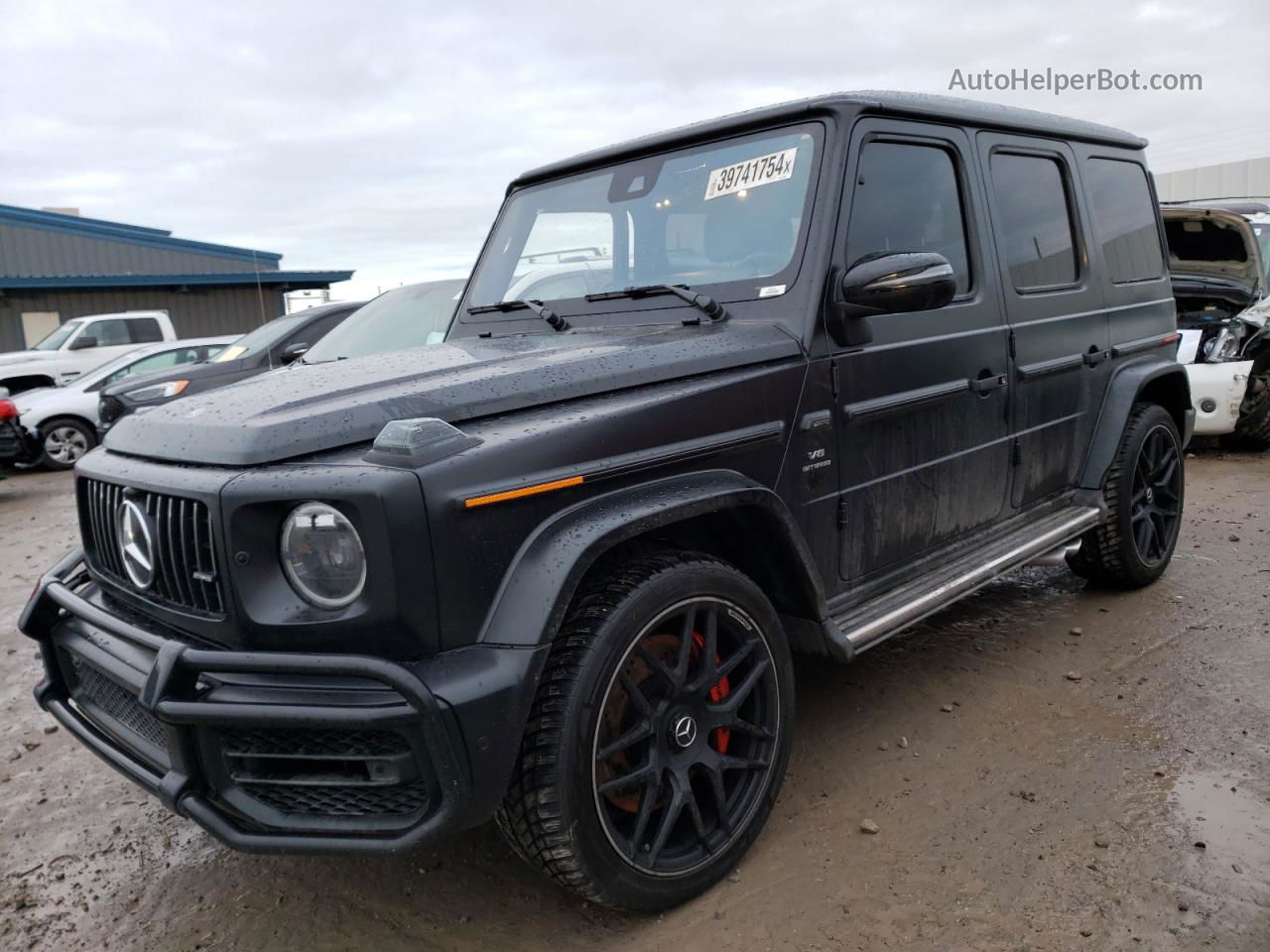 2019 Mercedes-benz G 63 Amg Черный vin: WDCYC7HJ3KX319459