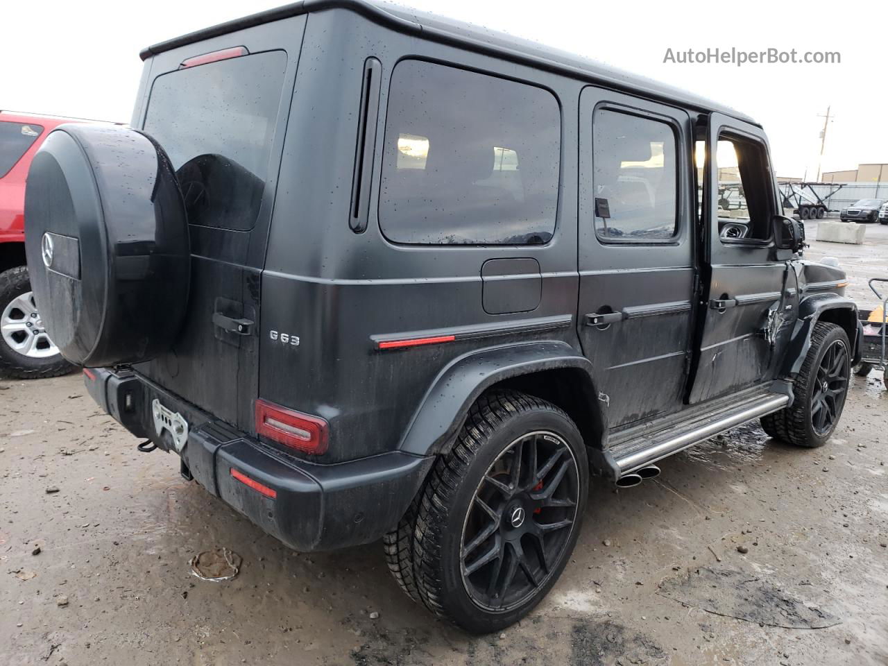 2019 Mercedes-benz G 63 Amg Черный vin: WDCYC7HJ3KX319459