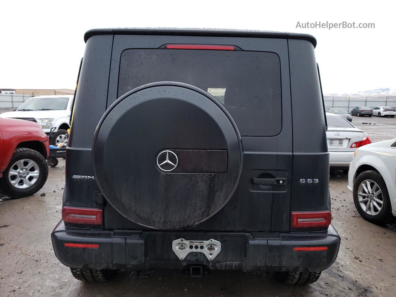 2019 Mercedes-benz G 63 Amg Черный vin: WDCYC7HJ3KX319459