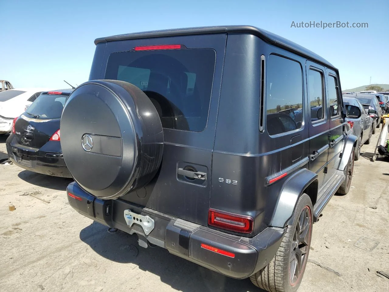 2019 Mercedes-benz G 63 Amg Черный vin: WDCYC7HJ4KX307790