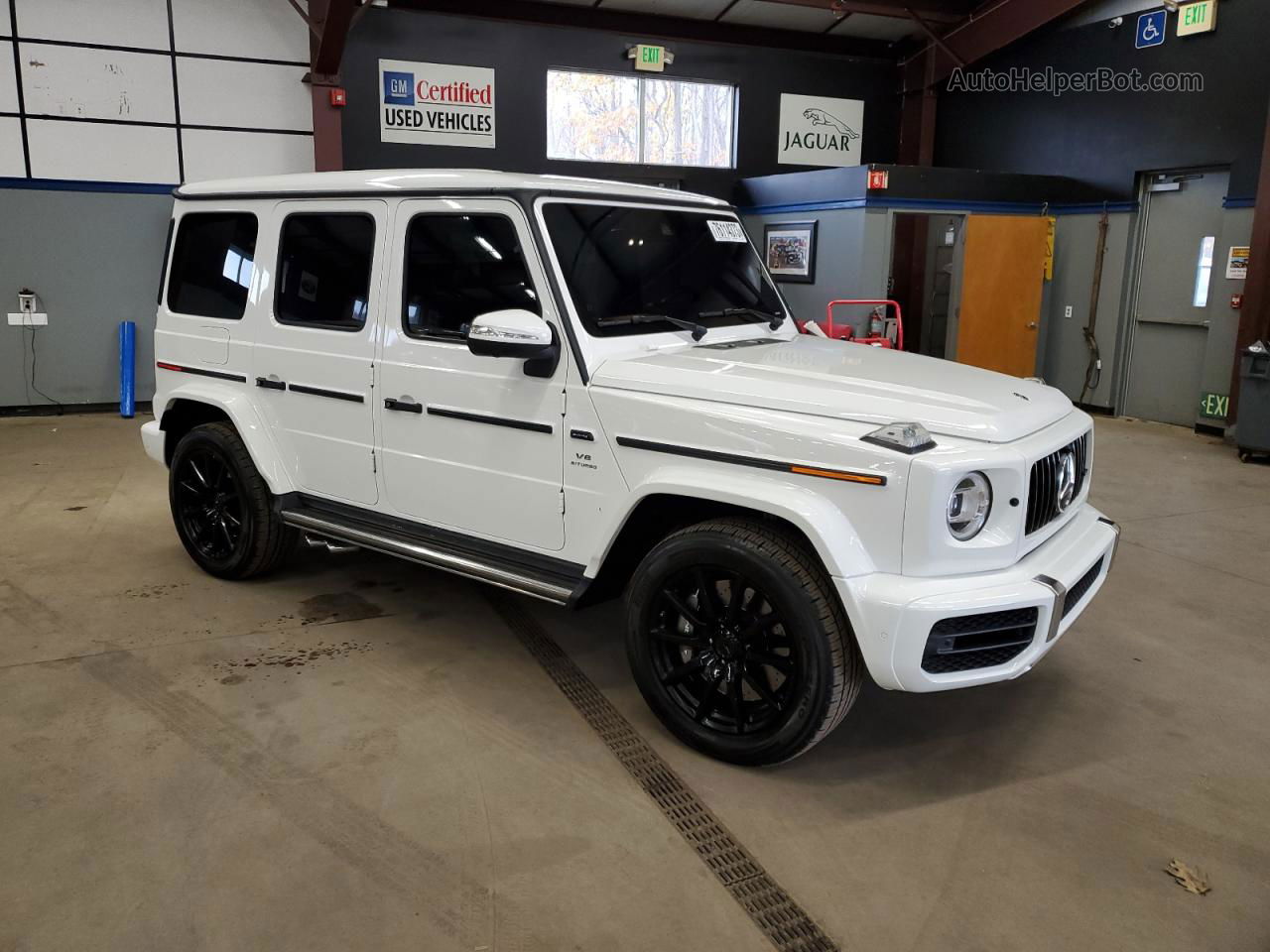 2019 Mercedes-benz G 63 Amg White vin: WDCYC7HJ4KX324766