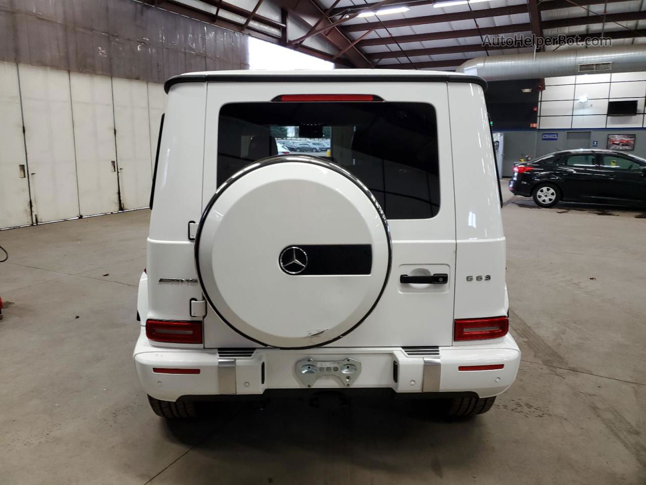 2019 Mercedes-benz G 63 Amg White vin: WDCYC7HJ4KX324766