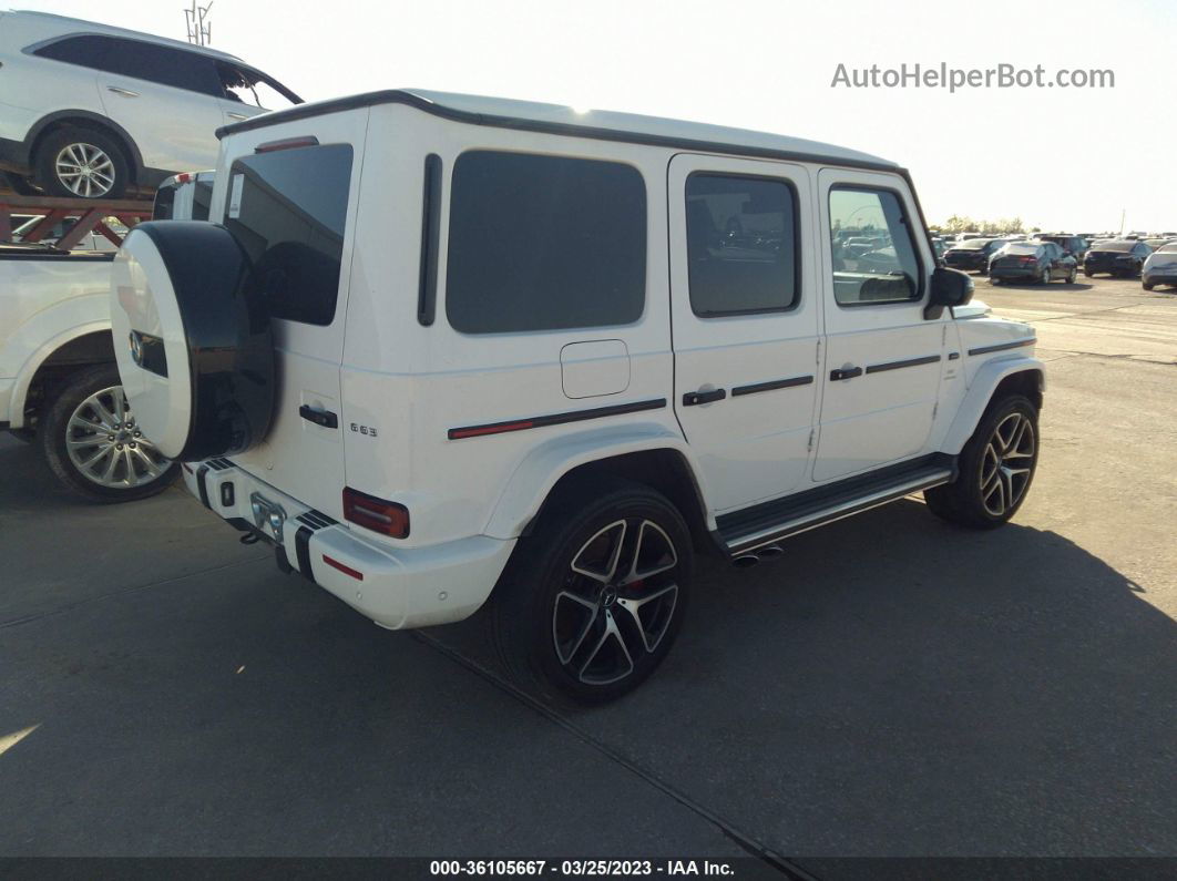 2019 Mercedes-benz G-class Amg G 63 White vin: WDCYC7HJ8KX316203