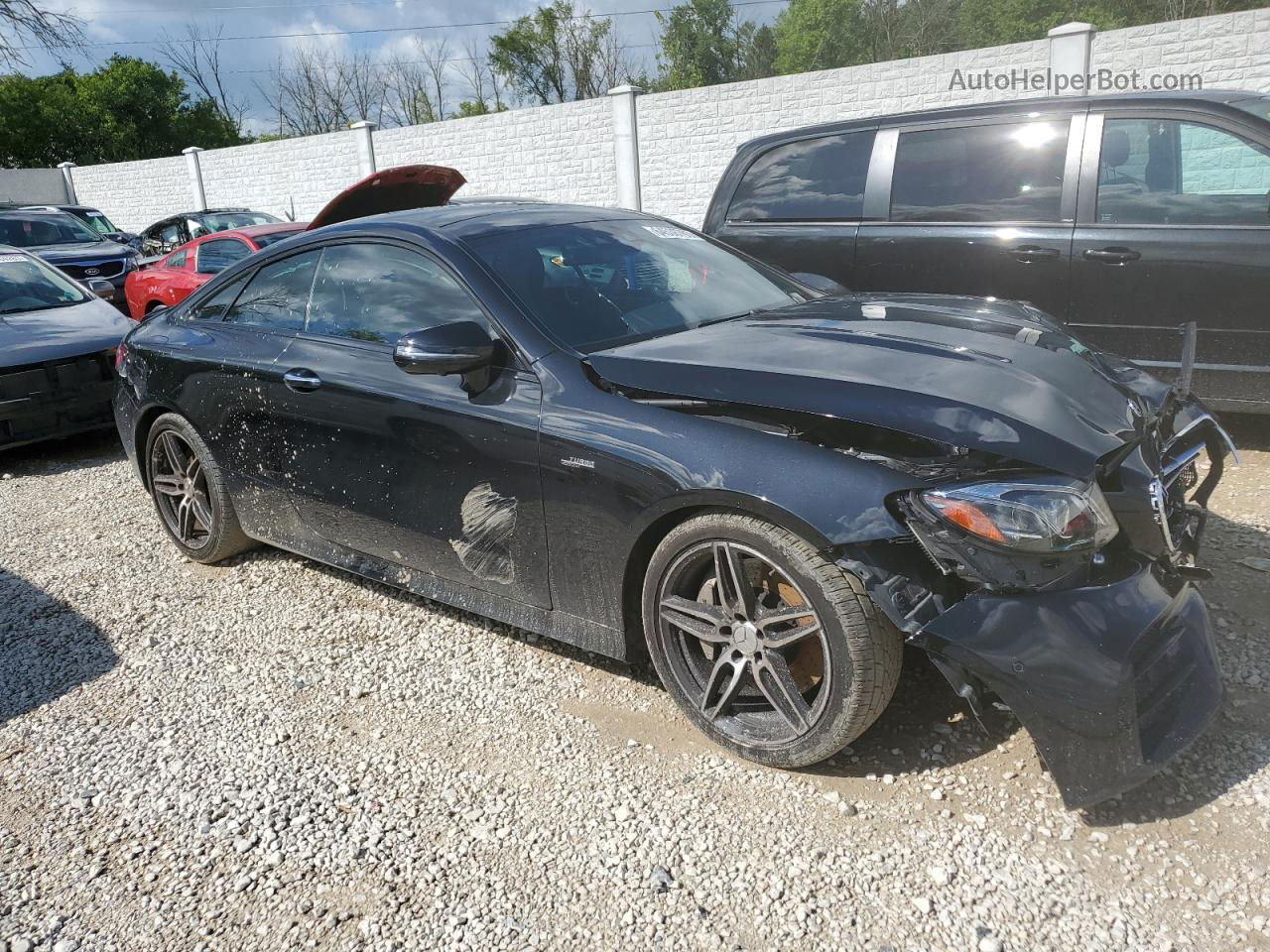 2019 Mercedes-benz E Amg 53 Black vin: WDD1J6BB4KF086261