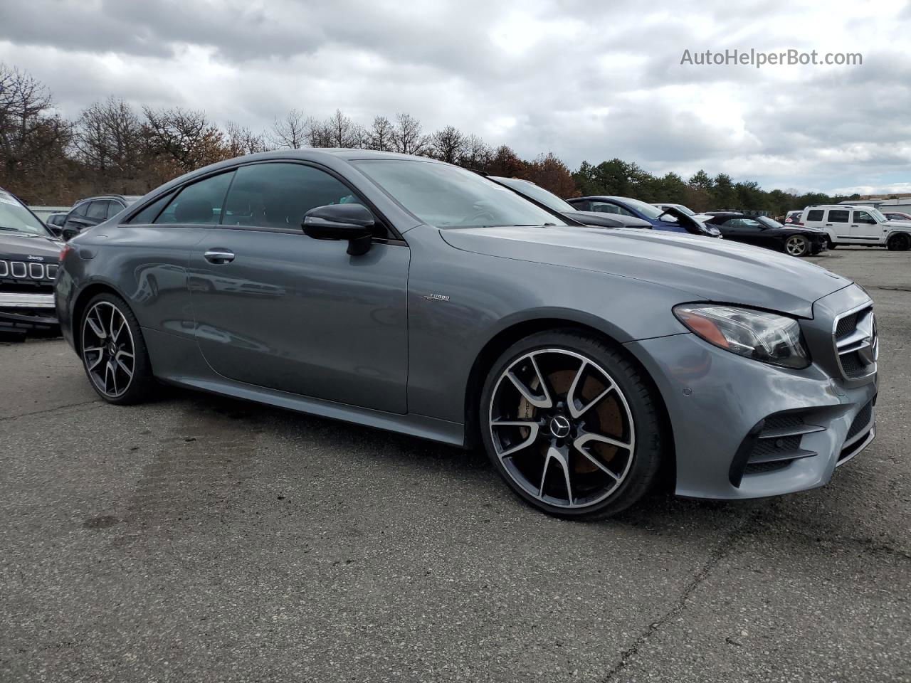 2019 Mercedes-benz E Amg 53 Gray vin: WDD1J6BB6KF083717